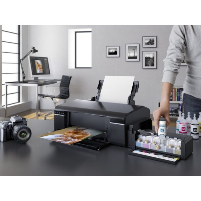 IMPRIMANTE EPSON MULTIFONCTION A RESERVOIR D’ENCRE ITS L805 (C11CE86402) – Image 4