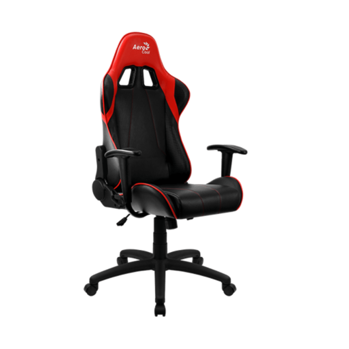 Chaise gamer Aerocool AC100 AIR – Rouge Noir (AERO-AC100) – Image 2